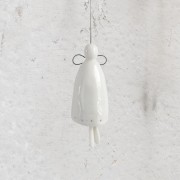 Porcelain Angel Bell Hanger | Small